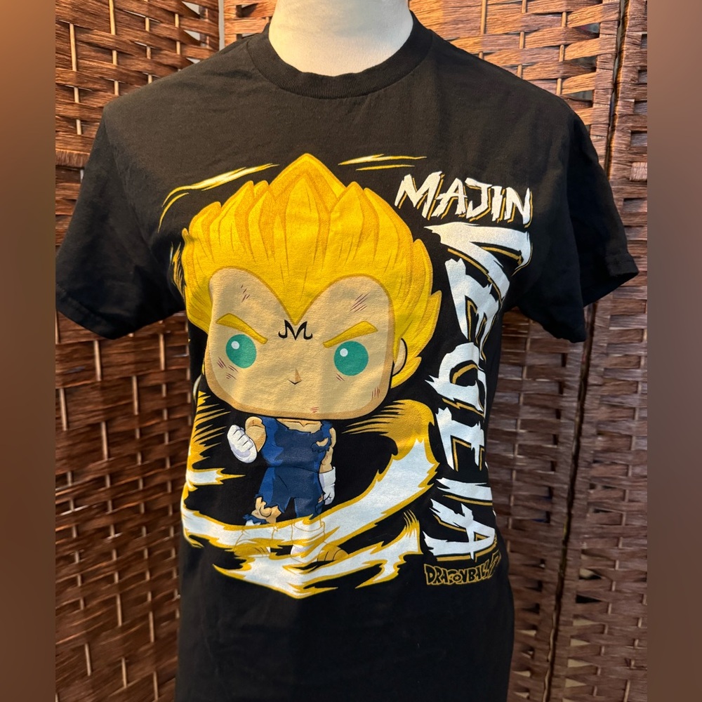 Funko DragonBallz Dragon Ball Z Majin Vegeta t shirt Small 100% Cotton unisex